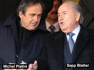 SON DAKİKA Blatter ve Platini'ye büyük şok!