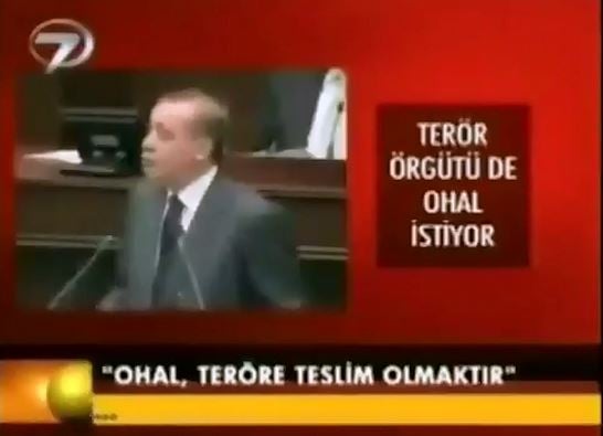 Erdoğan’ın OHAL ile ilgili sözleri yeniden gündemde