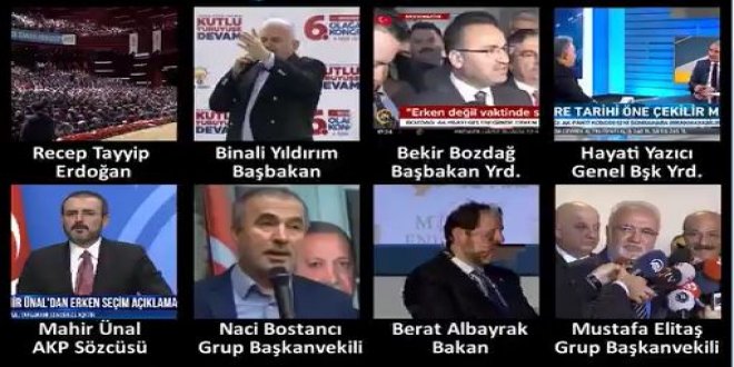 AKP'li isimlerin 'erken seçim' açıklamaları tekrar gündemde
