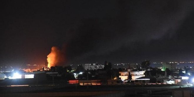 Suriye'de art arda patlamalar