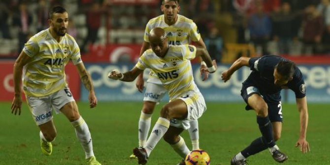 Antalyaspor-Fenerbahçe 0-0 (Maç özeti)