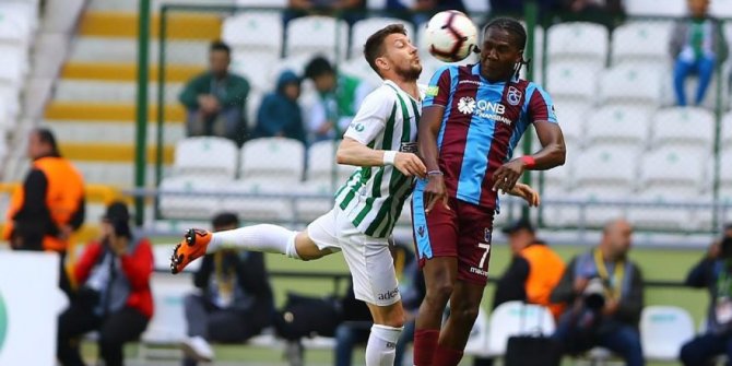 Konyaspor-Trabzonspor :2-2 (Maç özeti)