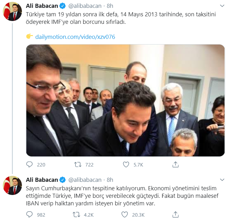 Tayyip Erdoğan ile Ali Babacan arasında ekonomi krizi